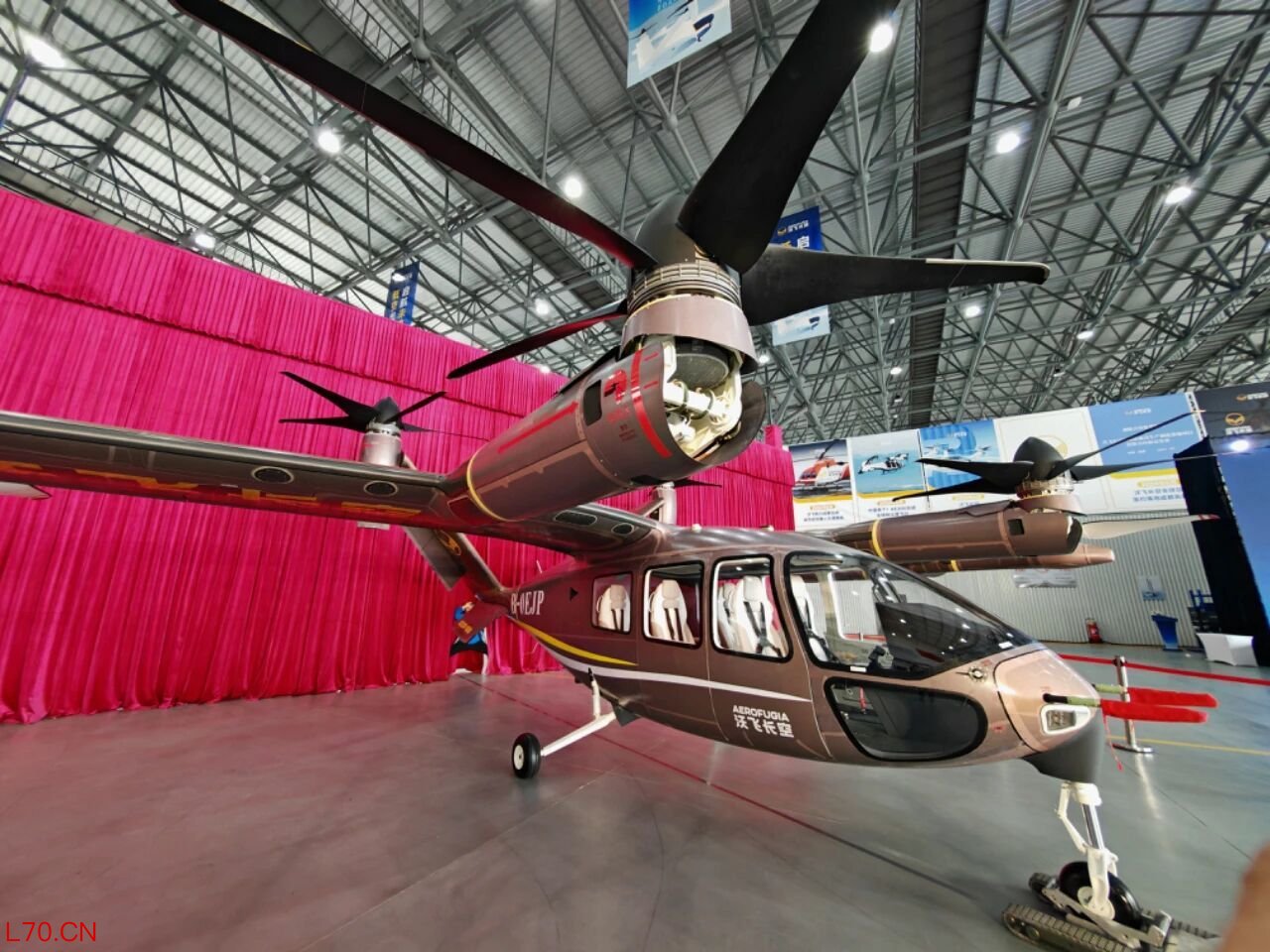 沃飞长空AE200系列载人eVTOL 图片来源：成都发布