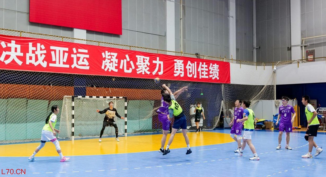 大众体验手球运动。 活动主办方供图