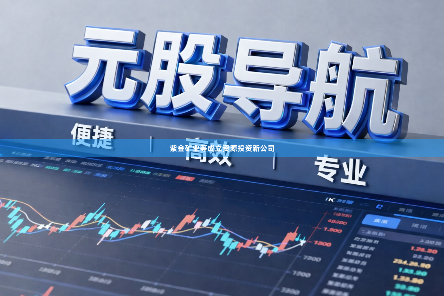 紫金矿业等成立资源投资新公司